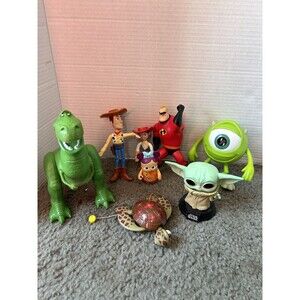 Disney Pixar Toy Story Incredibles Star Wars Yoda And Finding Nemo Squirt Toy Lo